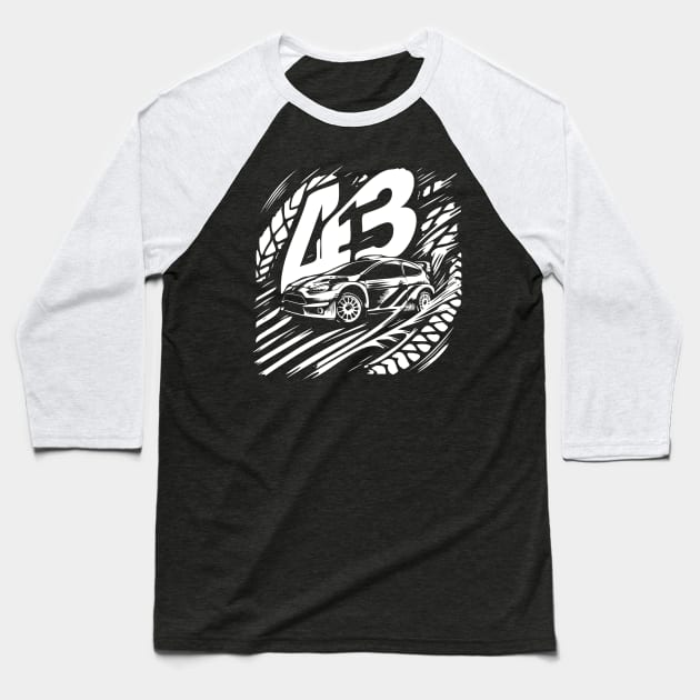 Ken Block 43 Baseball T-Shirt by For HerHim